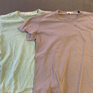 Gustin Green and Gray Short Sleeve Tees